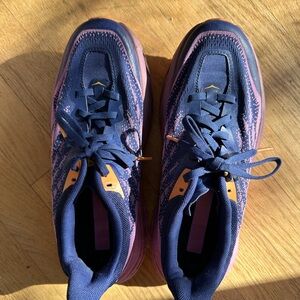 Hoka Navy and Pink Women's Athletic Shoes